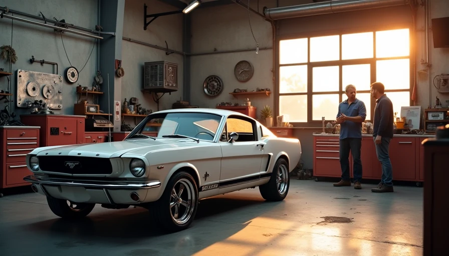 Visual context for what is a restomod car