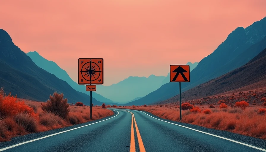 Illustration for best driving roads in America