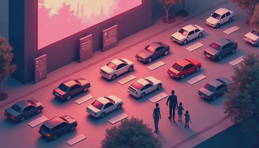 Visual context for the evolution of cars
